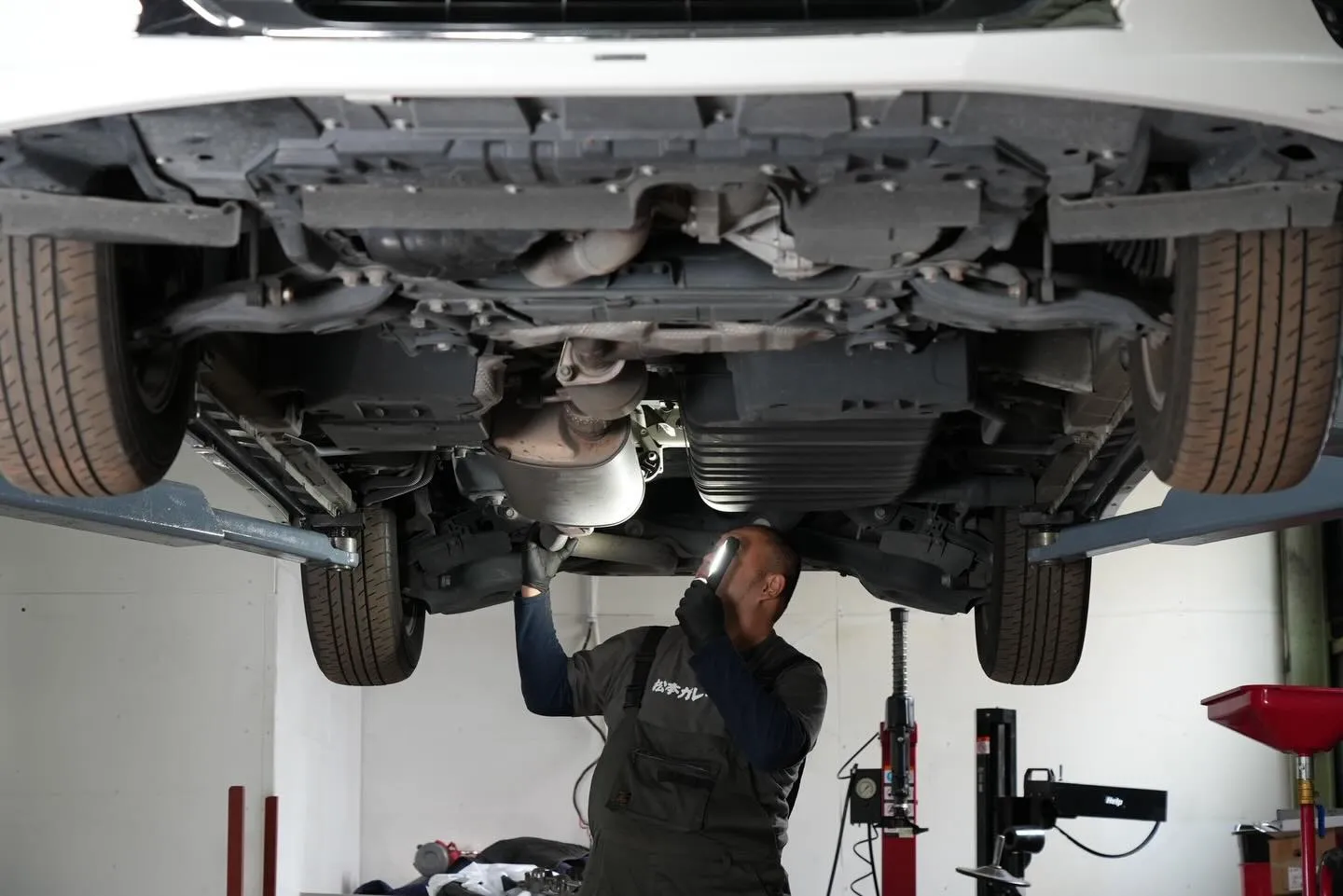 たまには作業風景を…