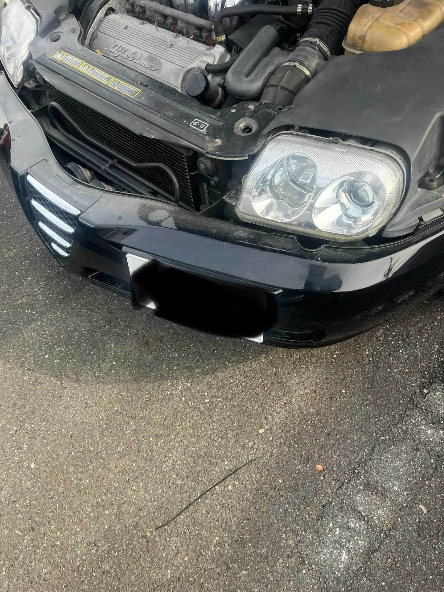 アルファロメオ916GTVのファンベルト、テンショナー、アイ...