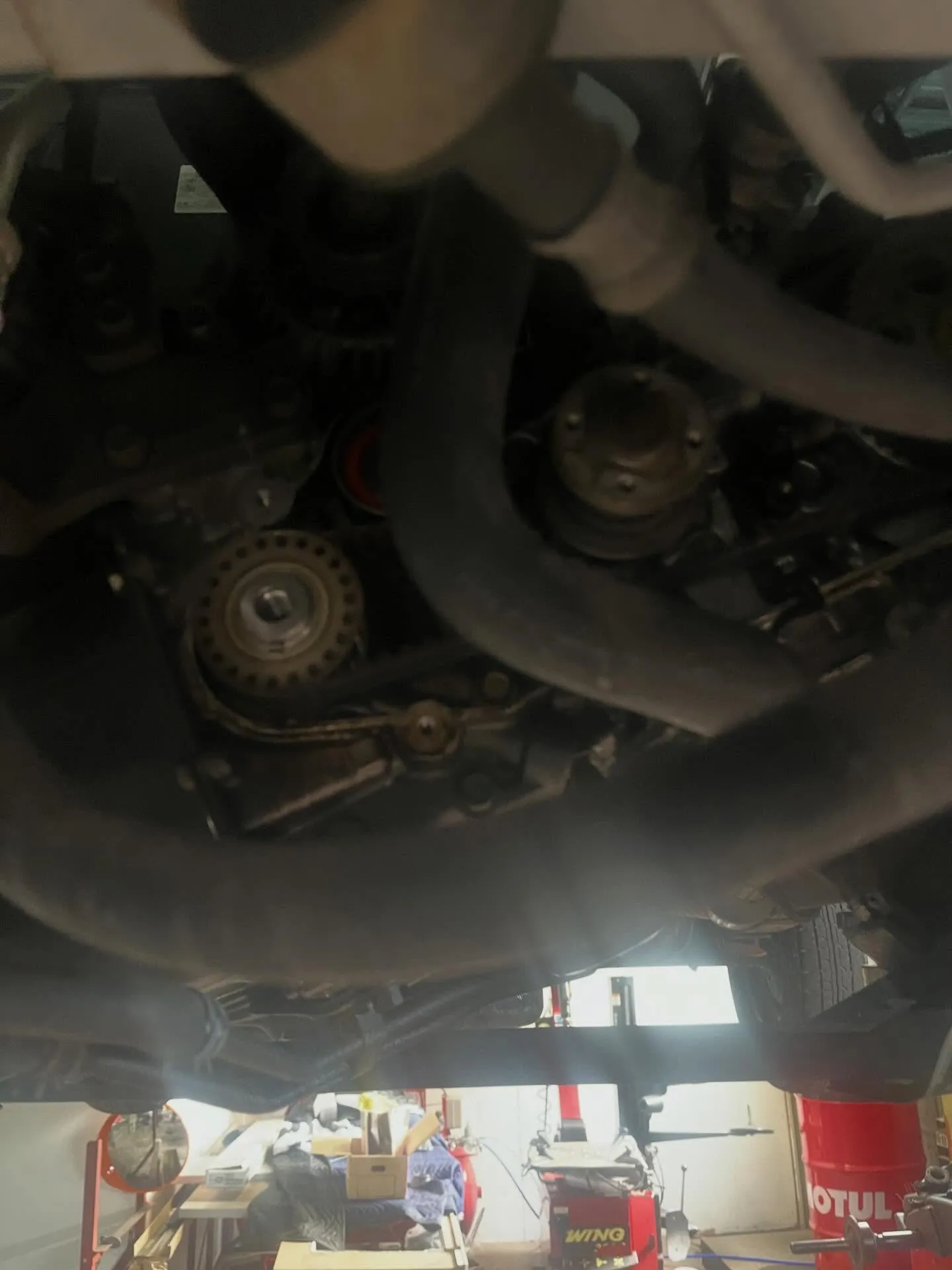 タイミングベルト・ウォーターポンプ交換作業完了🔧