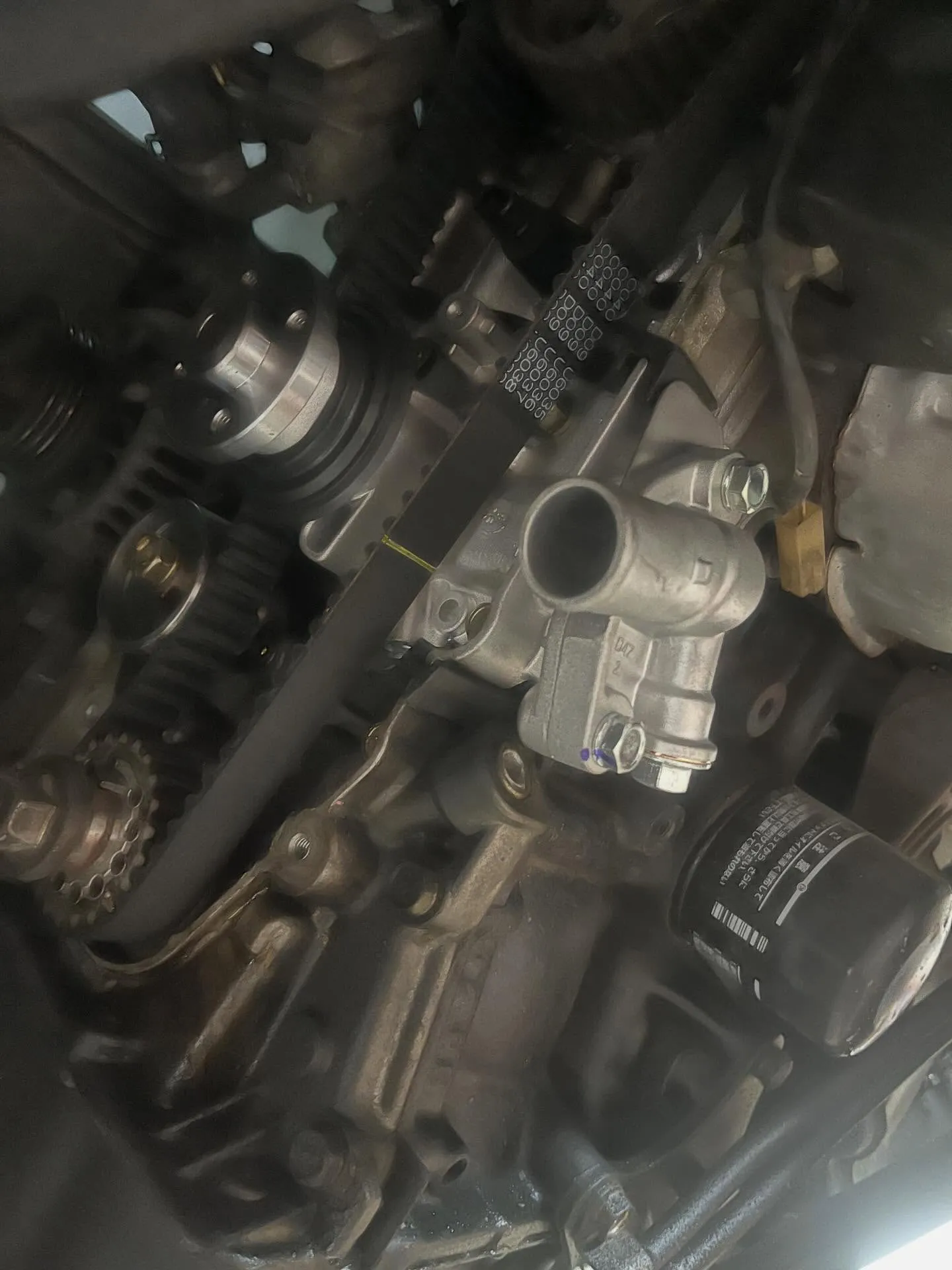 タイミングベルト・ウォーターポンプ交換作業完了🔧